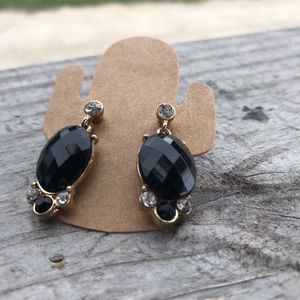Thrifted Vintage style faux jewel earrings